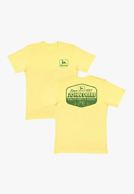 Men's Shirts with Abstract DesignsJohn Deere Mens Label T-Shirt