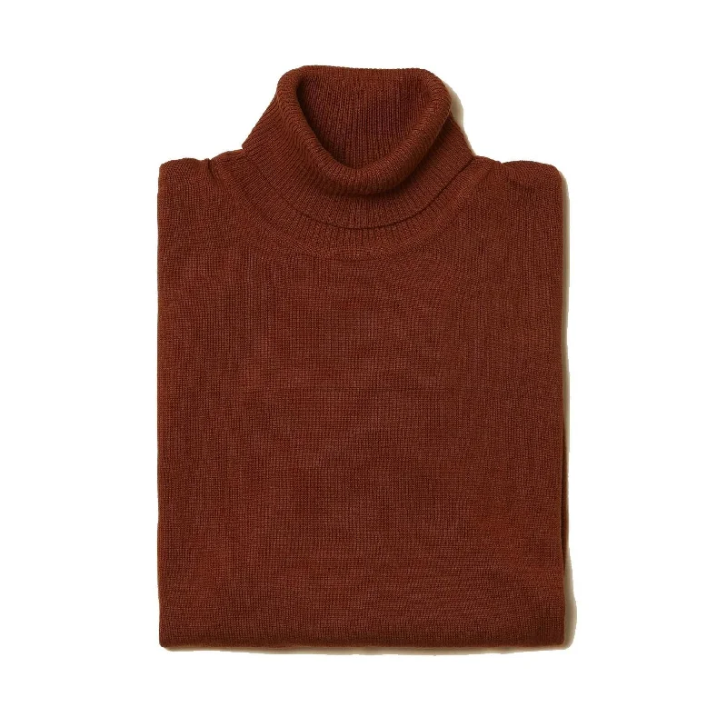 Men's Sweaters with Short SleevesMen's Turtleneck Sweater color Aztec