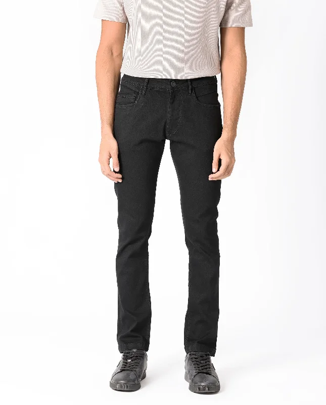 Winter Men's JeansRare Rabbit Men's Hawkins Black Rinse Wash Mid-Rise Slim Fit Jeans Winter Men's JeansRare Rabbit Men's Hawkins Black Rinse Wash Mid-Rise Slim Fit Jeans