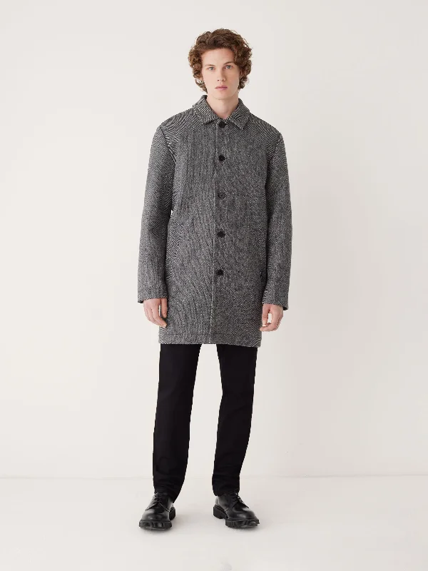 Men's Coats for Skinny MenThe Smith Mac Coat in Grey