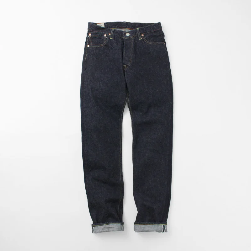Comfort-Fit Men's JeansFOB FACTORY / F151-23 5P selvage jeans