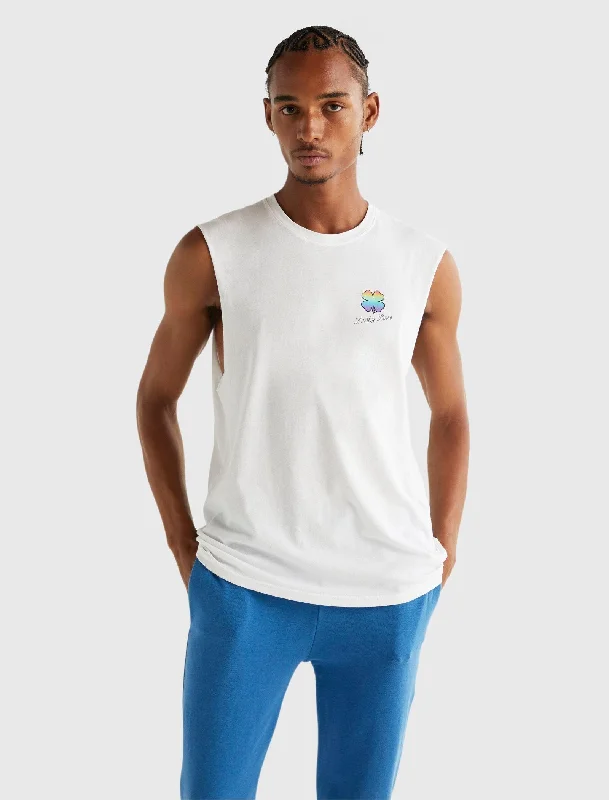 Comfortable Men's Polo ShirtsLucky Brand Mens Pride Gender Neutral Muscle Tee