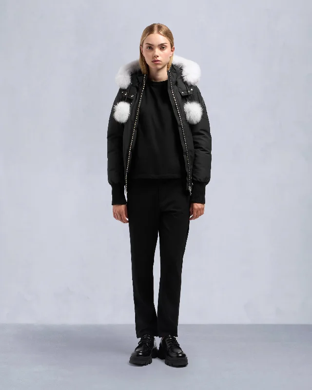Men's Jeans with Embroidered LogosORIGINAL DEBBIE BOMBER FUR