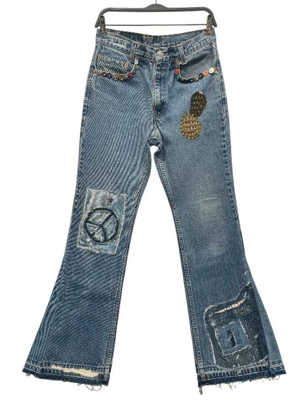 Comfort-Fit Men's JeansLevi's/Bootcut Pants/31/Denim/BLU/