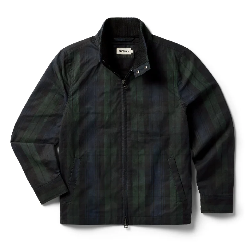 Men's Coats with Military InfluenceThe Flint Jacket in Blackwatch EverWax