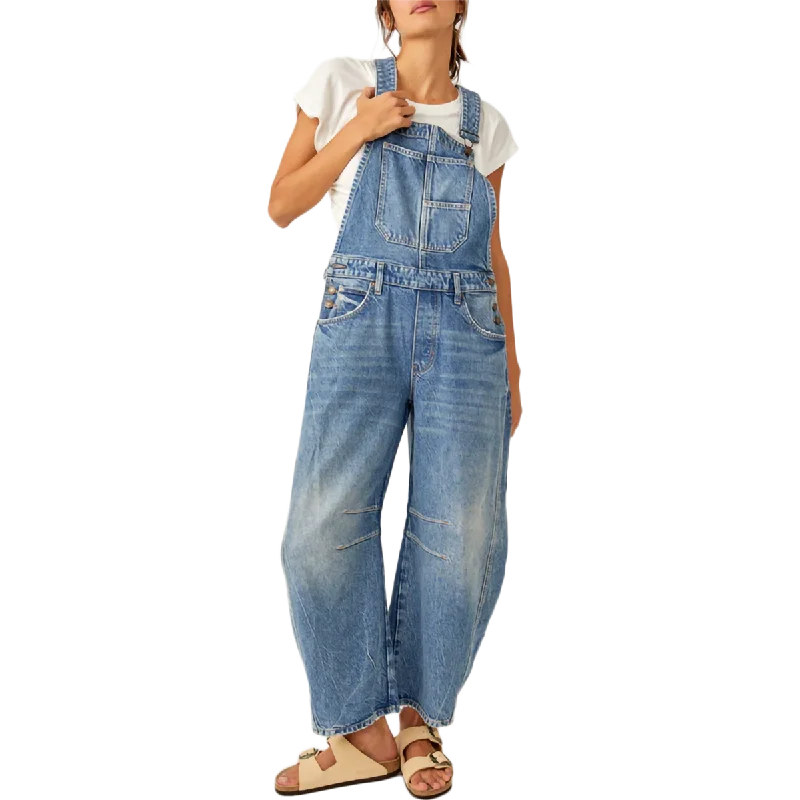 Men's Pants with Ripped and Distressed DetailsWomen's Good Luck Overall