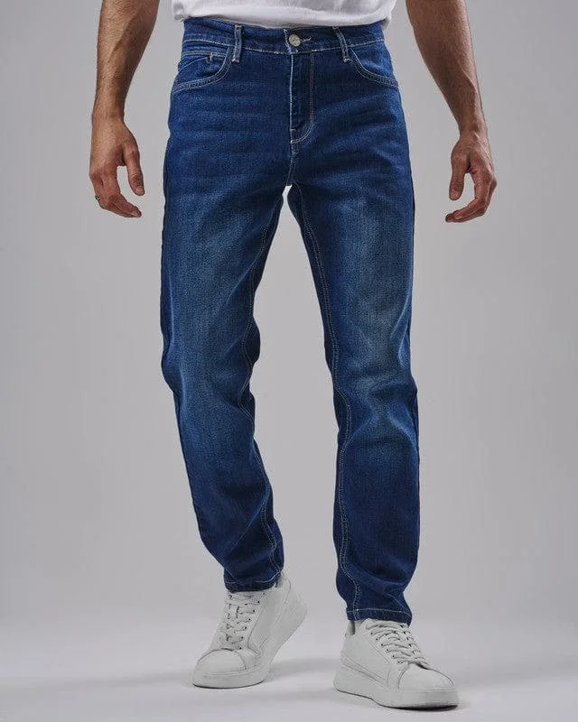 Authentic Raw Denim Men's JeansSLIM FIT JEANS - DARK JEANS
