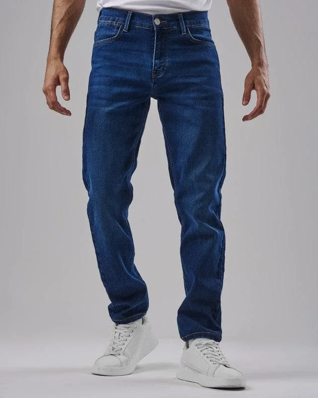 Trendy Men's JeansSLIM FIT JEANS - DARK JEANS