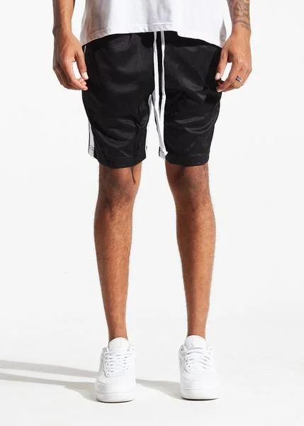 Men's Tapered JeansLewis Track Shorts (Black/White)