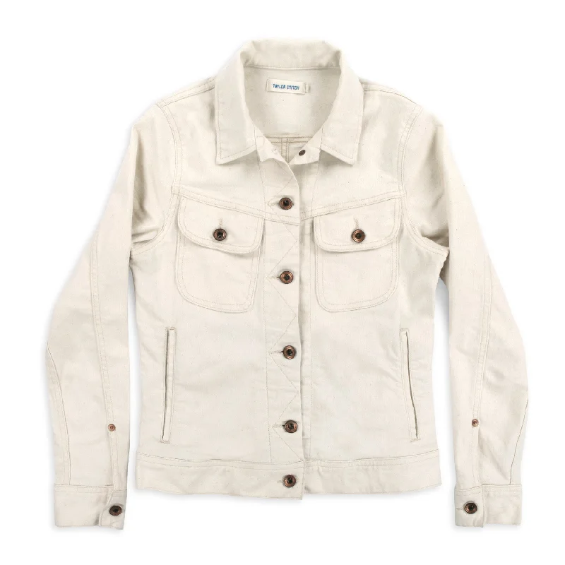 Men's Coats with Removable LiningsThe Pacific Jacket in Natural Denim