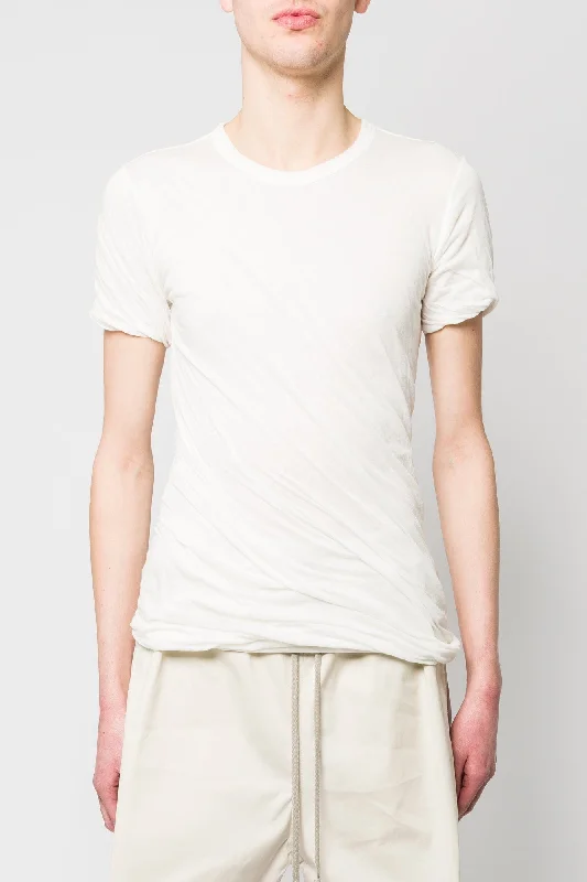 Rick Owens Double SS T in Milk SS25