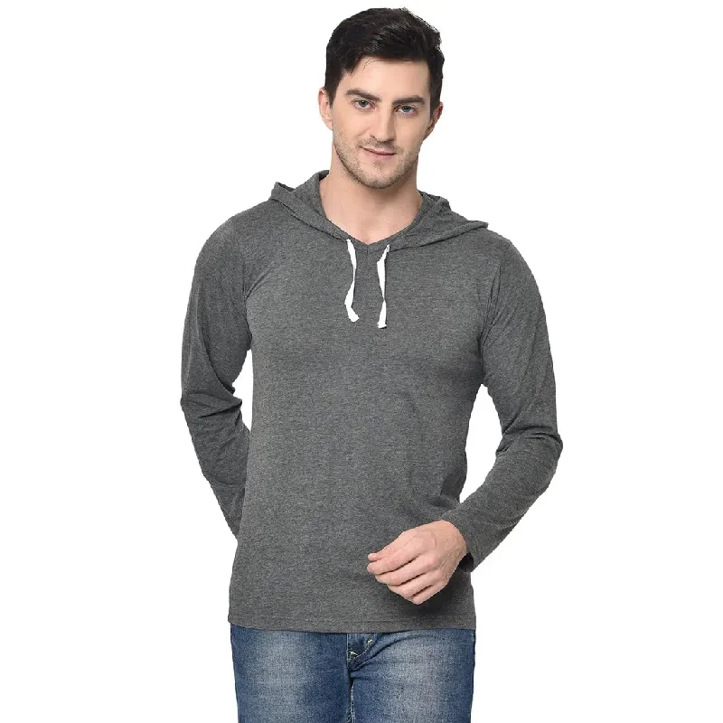 Men's Shirts with Antimicrobial TreatmentMack Jonney Full Sleeve Grey T-shirt For Men's