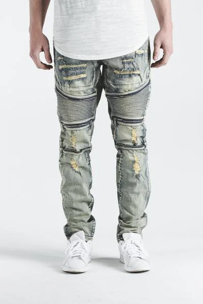 Winter Men's JeansPete Biker Denim (Light Vintage)