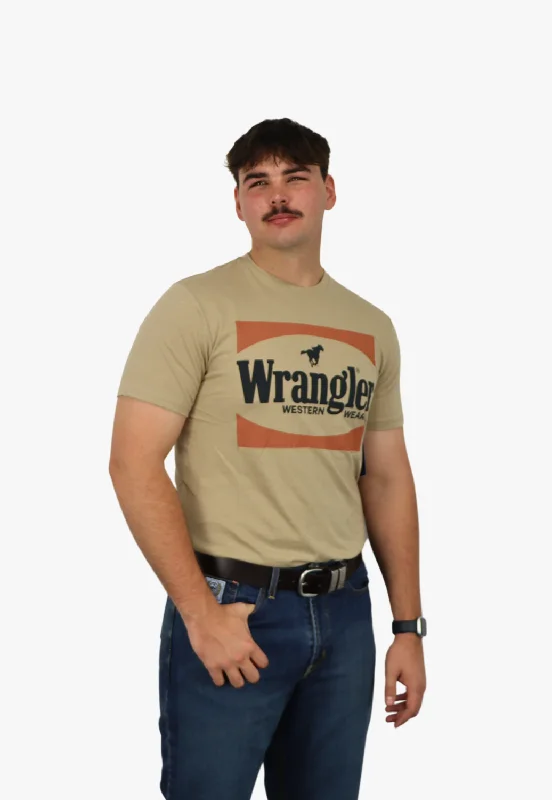 Men's Shirts with UV ProtectionWrangler Mens Heather Tee