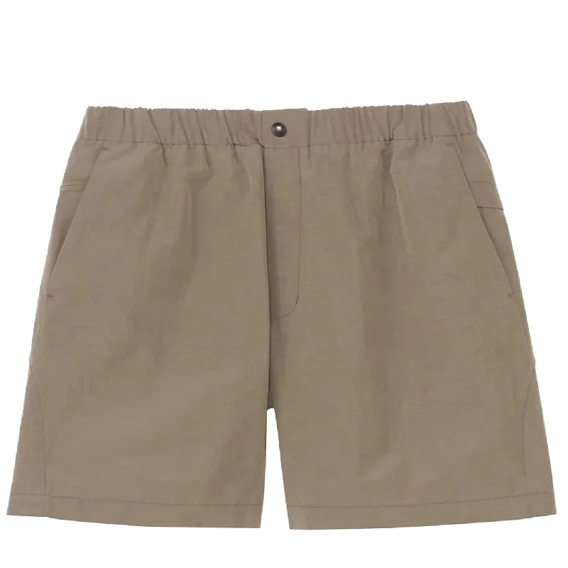Casual Men's ChinosGoldwin Easy Wide Shorts Taupe Grey