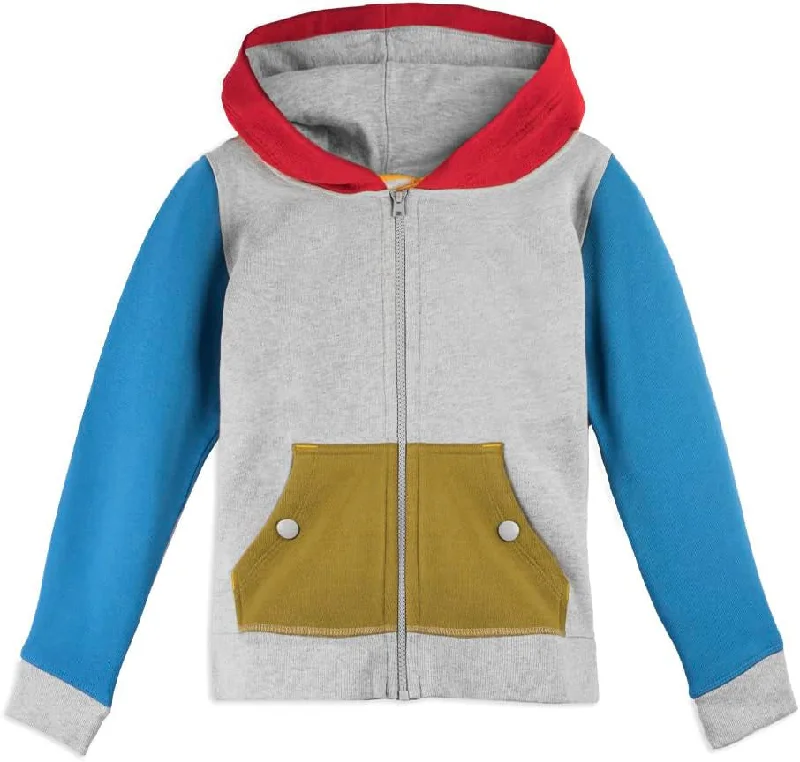 Men's Hoodies with InsulationMightly Unisex New School Colorblock Hoodie