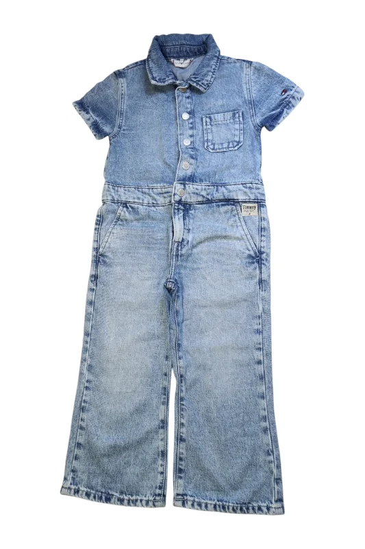 Men's Zippered Pants for SecurityTommy Hilfiger Denim Jumpsuit 4T