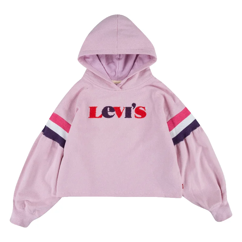 Men's Hoodies with Sublimated GraphicsPink Logo Kids Hoodie