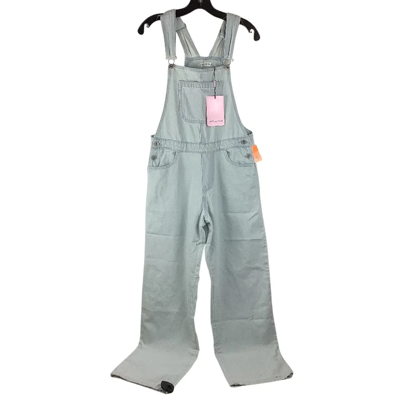 Men's Sweatpants for LoungingOveralls By Avec Les Filles In Blue Denim, Size: 6