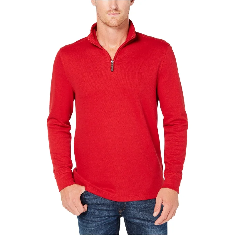 Men's Sweaters with Built-In ScarvesClub Room Mens Solid Pullover Sweater