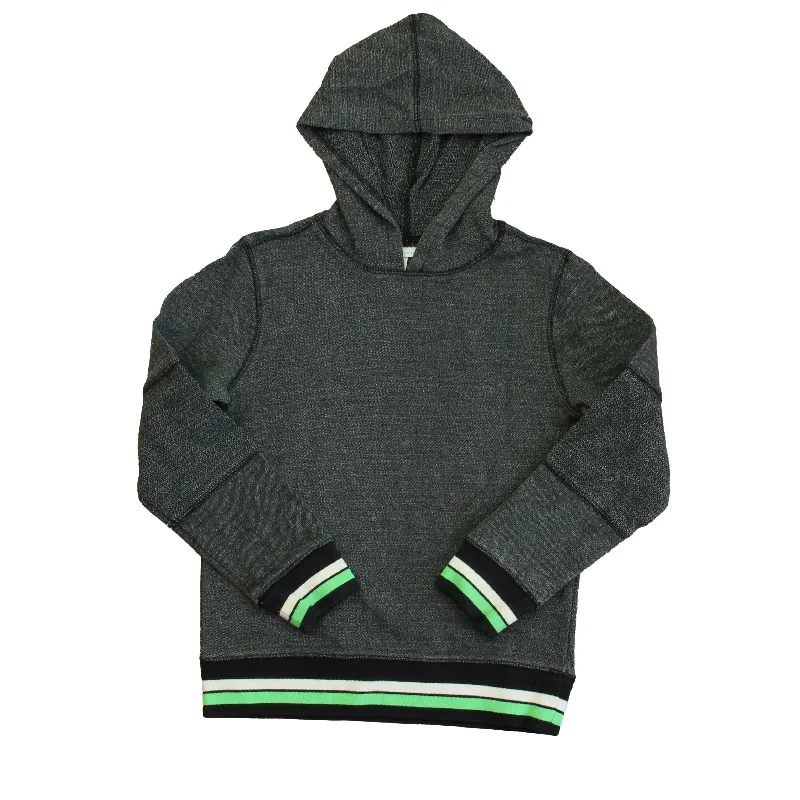 Men's Hoodies with Adjustable SleevesRockets Of Awesome Boys Grey | White | Green Hoodie