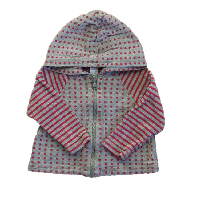 Men's Hoodies with Adjustable HoodsTea Girls Gray | Pink Polka Dots Hoodie