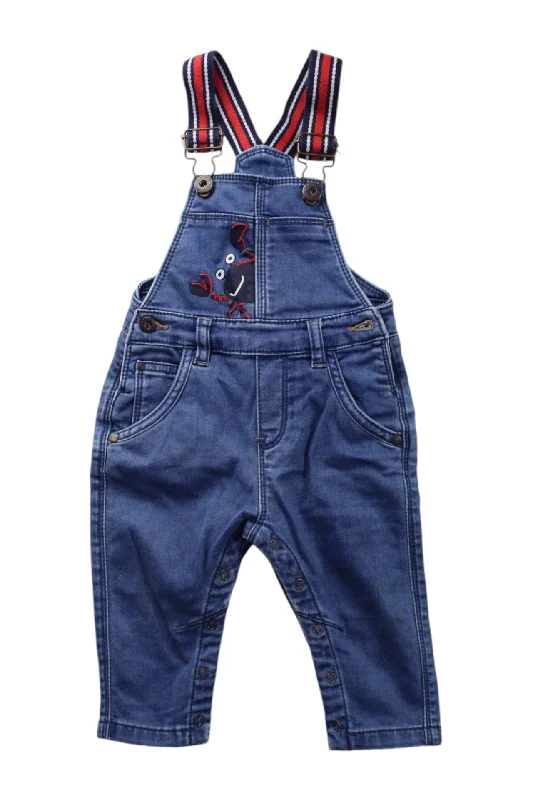 Men's Low-Waisted Pants for a Casual VibeCatimini Embroidered Long Overalls 6-12M