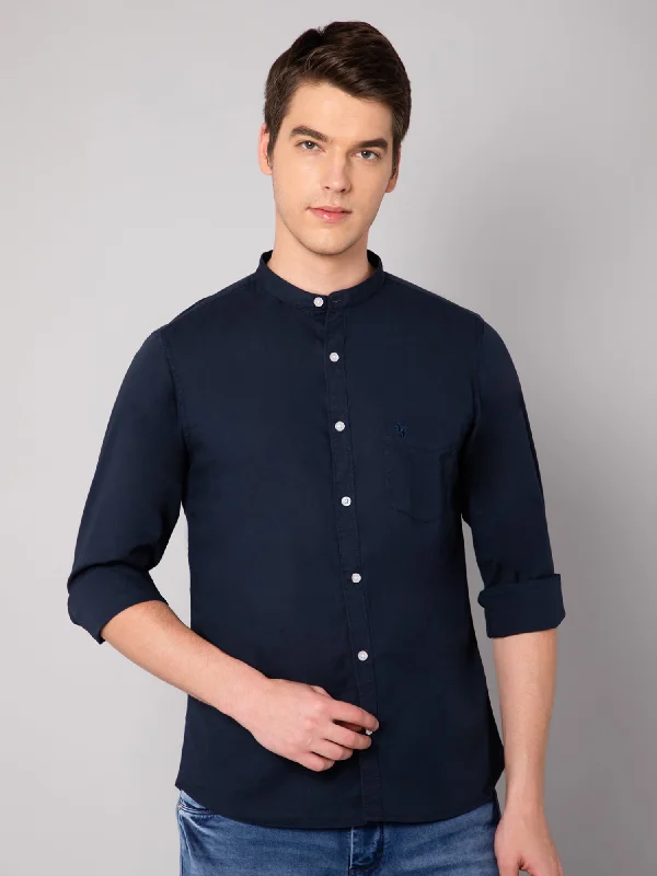 Men's Limited Edition Shirts for ExclusivityMen's Navy Blue Casual Plain Full Sleeve Shirt Men's Limited Edition Shirts for ExclusivityMen's Navy Blue Casual Plain Full Sleeve Shirt