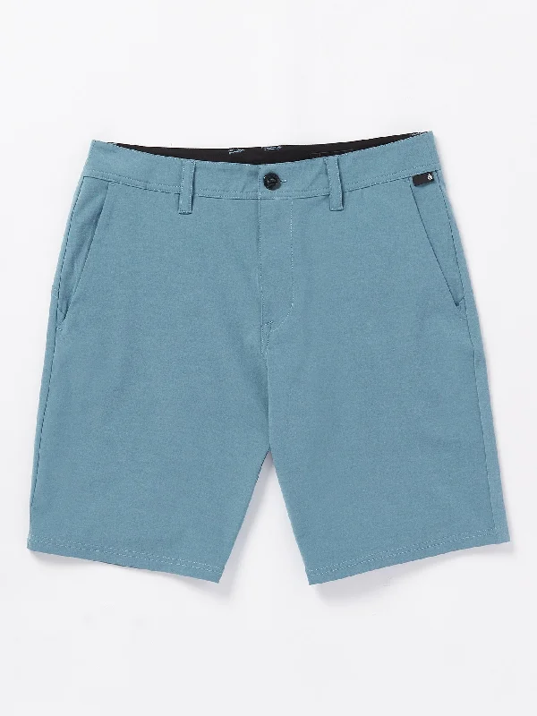 Layered Men's OverallsFrickin Cross Shred Static Shorts - Stone Blue
