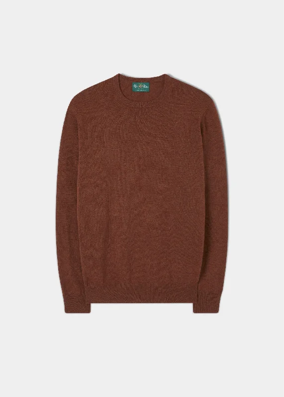 Warm Men's Fleece-Lined PantsBrisbane Geelong Wool Jumper in Tiger - Regular Fit