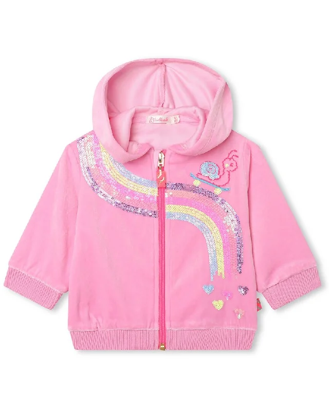 Men's Hoodies for Short MenBillieblush Rainbow Zip Up Hoodie