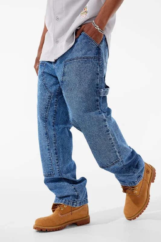 Relaxed-Fit Men's JeansBrian - Craftsman Denim (Medium Blue)
