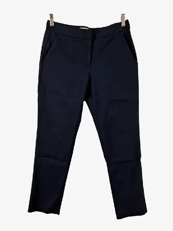 Relaxed-Fit Men's JeansZimmermann Navy Staple Cropped Chino Pants Size 8