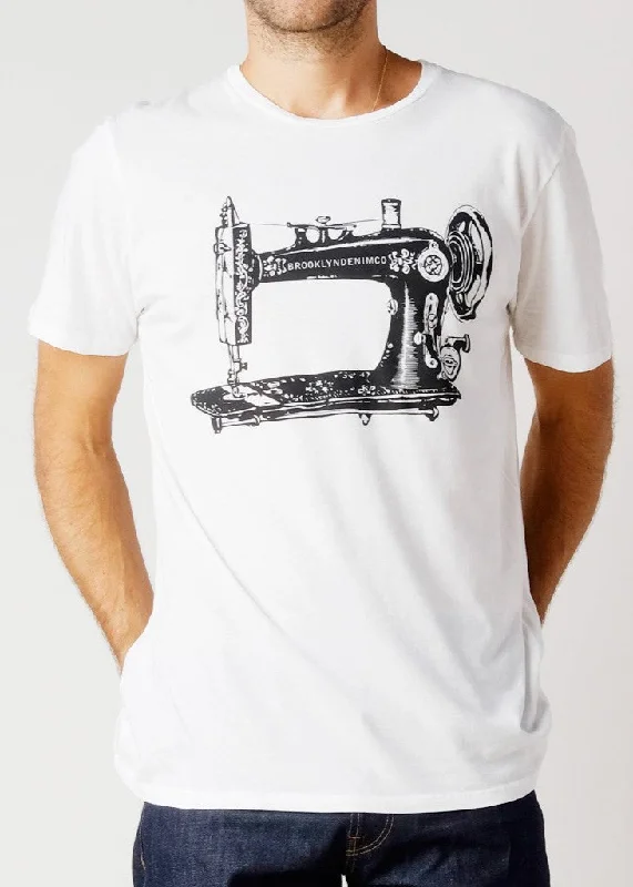Unique Men's Jeans DesignsBrooklyn Denim Co. Sewing Machine Graphic Tee