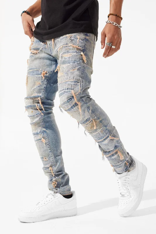 Men's Jeans with RipsSean - Gladiator Denim (Antique)