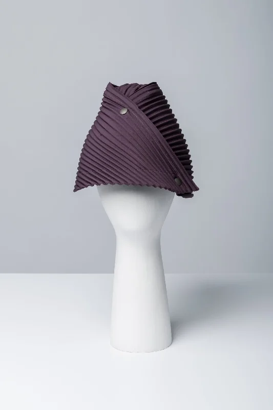 Homme Plissé Issey Miyake Unit Hat in Slate Violet