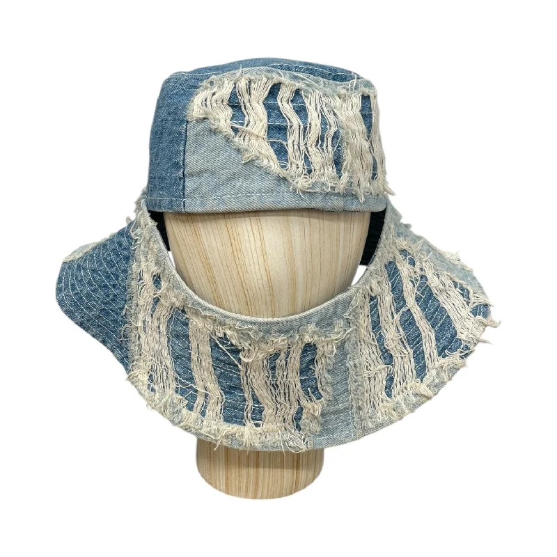 Men's Jeans with Fashionable RipsWHO DECIDES WAR /Bucket Hat/Denim/NVY/DENIM BUCKET Men's Jeans with Fashionable RipsWHO DECIDES WAR /Bucket Hat/Denim/NVY/DENIM BUCKET