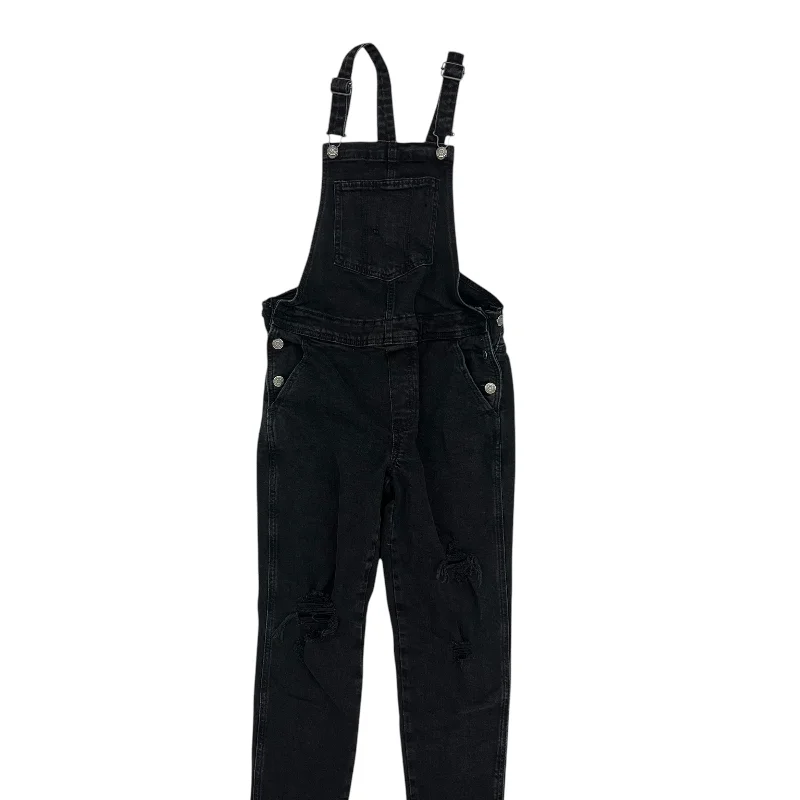 Men's Pants with Cargo PocketsOveralls By Old Navy In Black Denim, Size:4
