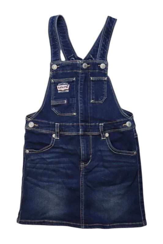 Men's Pants with Button-Down PocketsLevi's Denim Overall Dress Size 6T