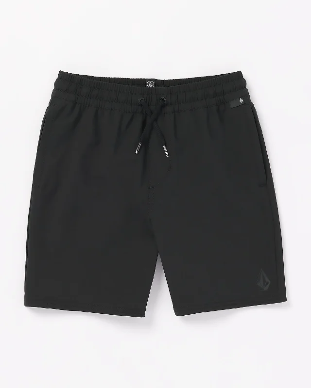 Men's Pants with Embroidered DesignsBig Boys Nomoly Hybrid Shorts - Black