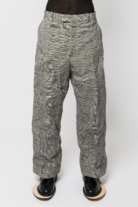 Vetements Metalized Wrinkled Tailored Pants