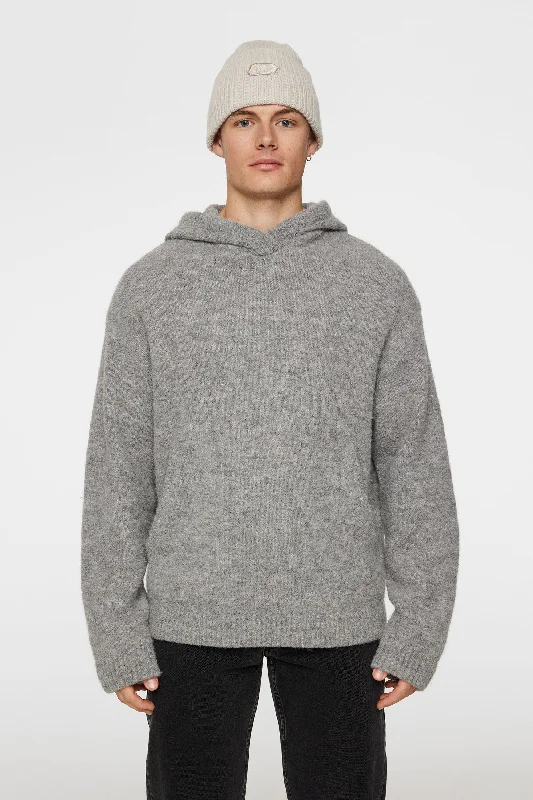 Men's Sweaters for LayeringBroon Alpaca Blend Hoodie