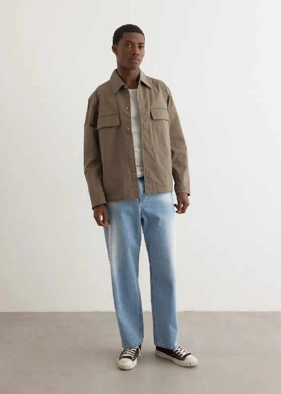 Essential Men's Puffer JacketsPelle Fine Broken Twill Overshirt