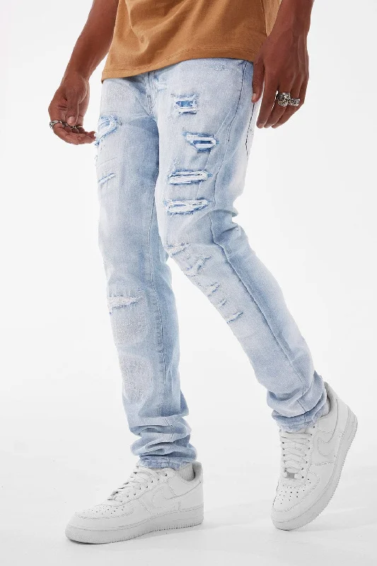 Jeans for Men with Skinny LegsSean - Revelation Denim (Ice Blue)