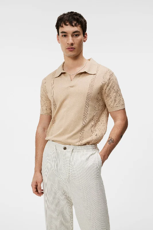 Men's Sweaters with Belt AttachmentsRingo Open Collar