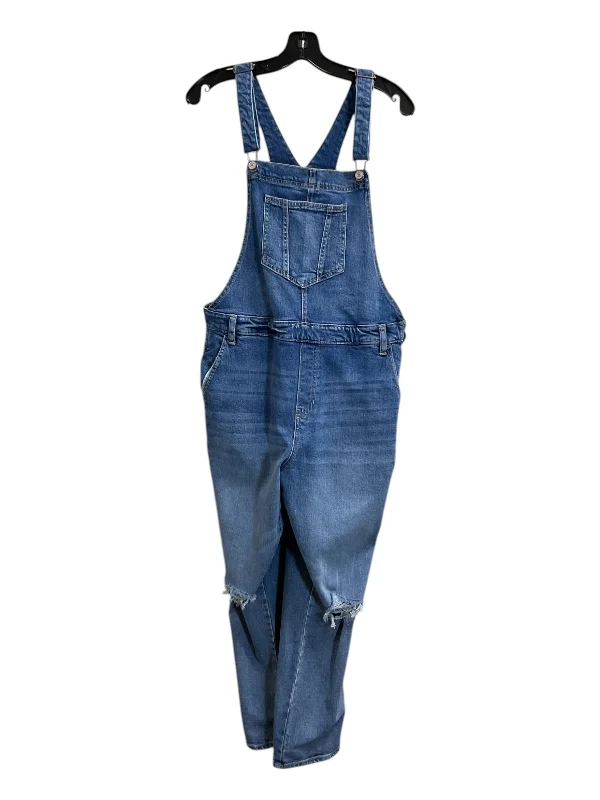 Men's Pants with Contrast WaistbandsOveralls By Old Navy In Blue Denim, Size: Xl