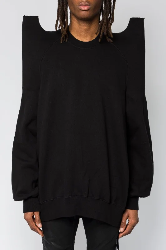 Rick Owens DRKSHDW Tecsweat in Black SS25