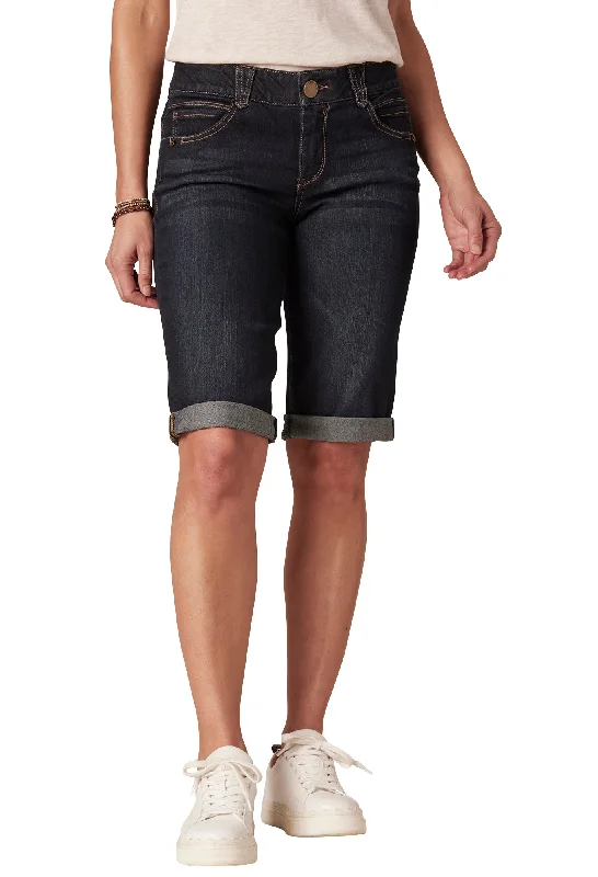 High-Waisted Men's Jeans"Ab"solution Bermuda Denim Short