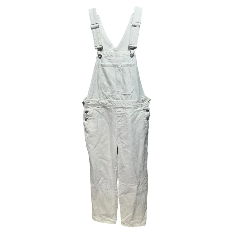 Men's Pants with Ripped and Distressed DetailsOveralls By Z Supply In White, Size: S