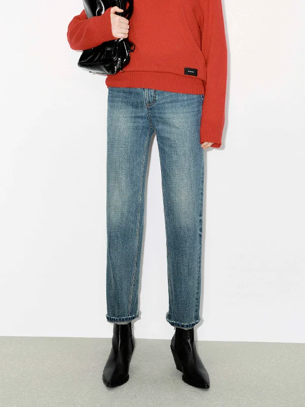 Everyday Casual Men's JeansCotton Blend Ankle Jeans